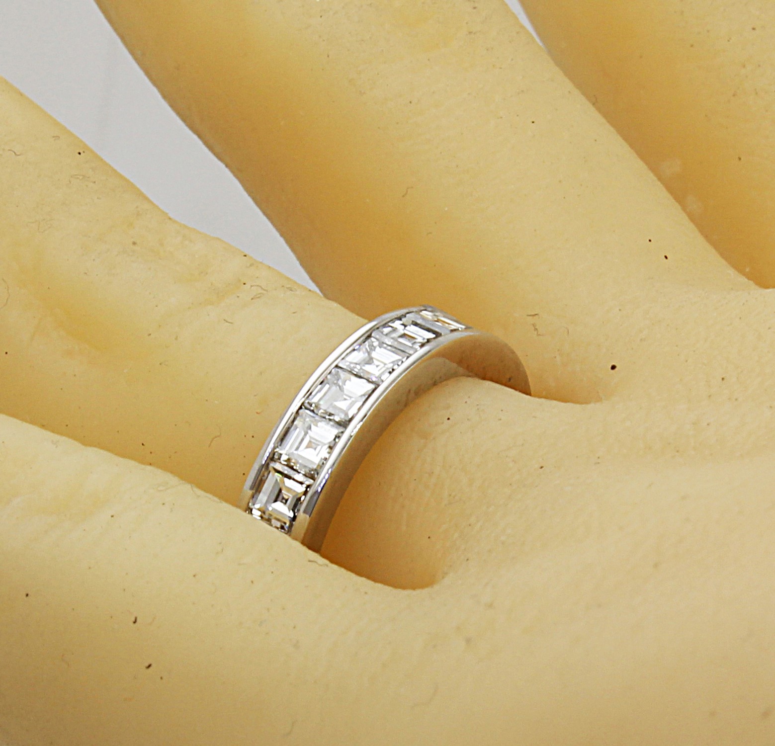 Chanel Set Asscher Cut Eternity Band 